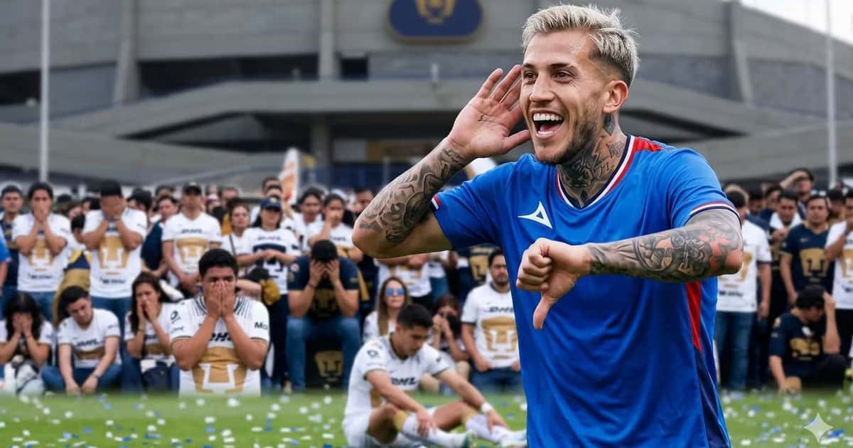 Gonzalo Piovi se burla después de la final