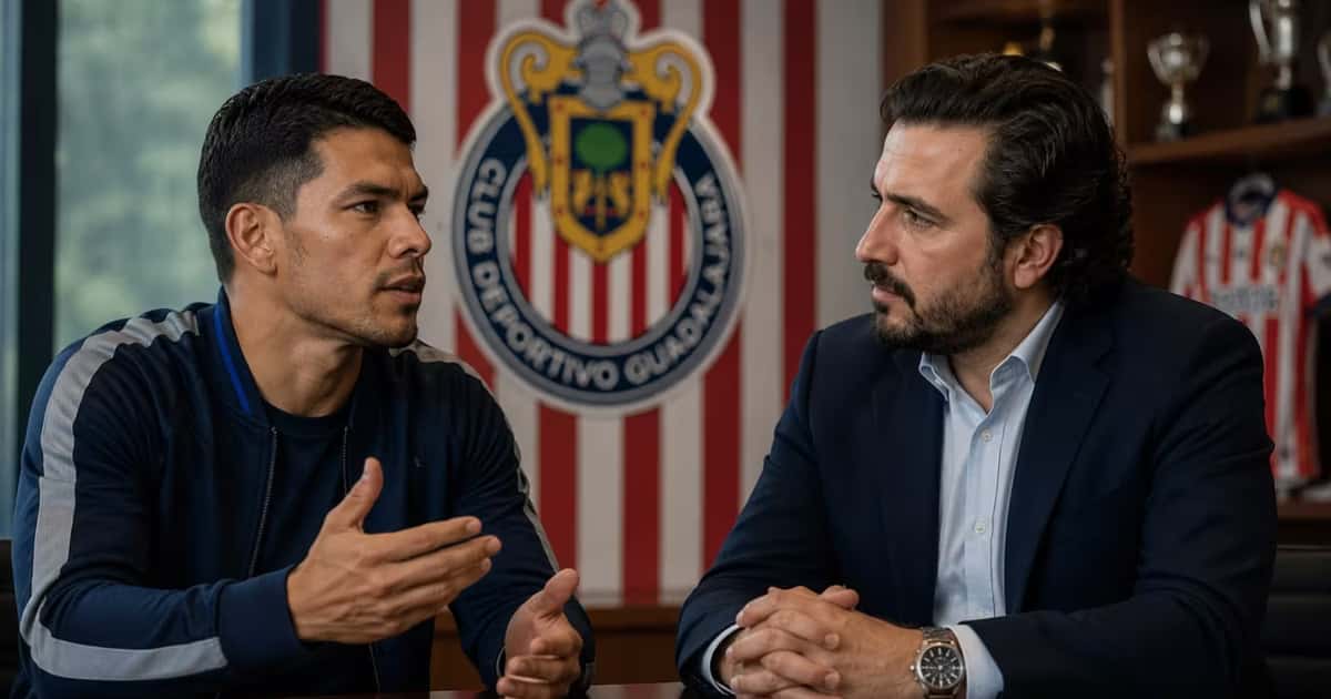 Hirving Lozano fue ofrecido a Chivas, pero Amaury Vergara descartó su contratación.