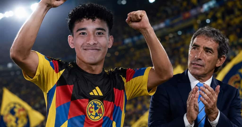 Isaías Violante fue la figura del Club América y se ganó nuevo apodo tras su golazo ante Querétaro