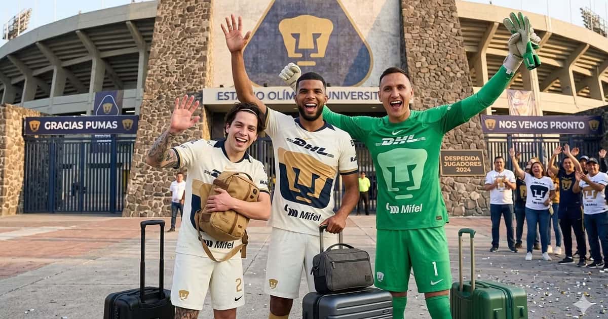 Jordan Carrillo y 2 más dejarían Pumas tras la final con Cruz Azul