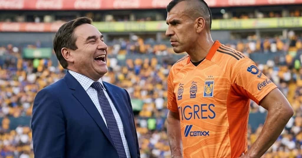 Jorge Pietrasanta se burló de Tigres y así le respondió Nahuel Guzmán