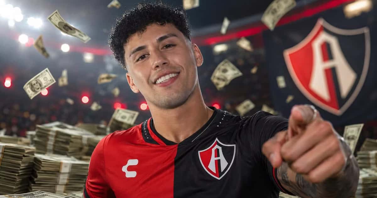 Jorge Sánchez fue presentado como nuevo refuerzo del Atlas para el Apertura 2026.