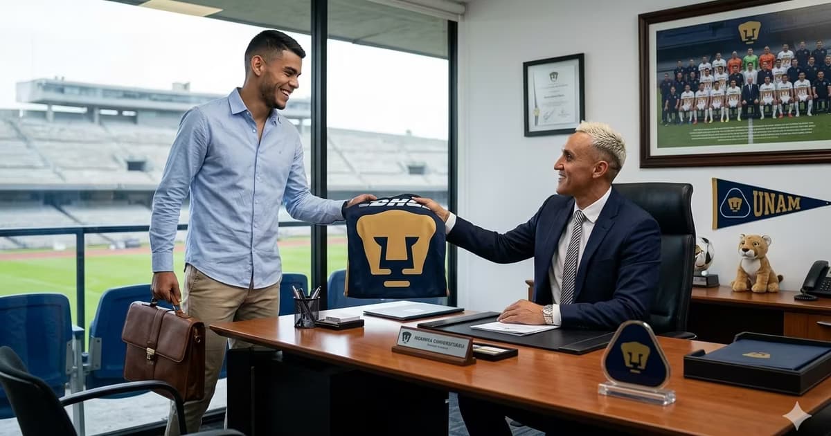 Juan José Calero en la mira de Pumas