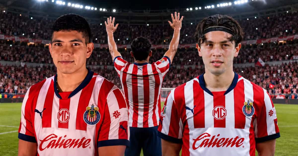 Kevin Castañeda y Jordan Carrillo debutaron con Chivas, pero Miguel Gómez también llamó la atención con un tiro libre.