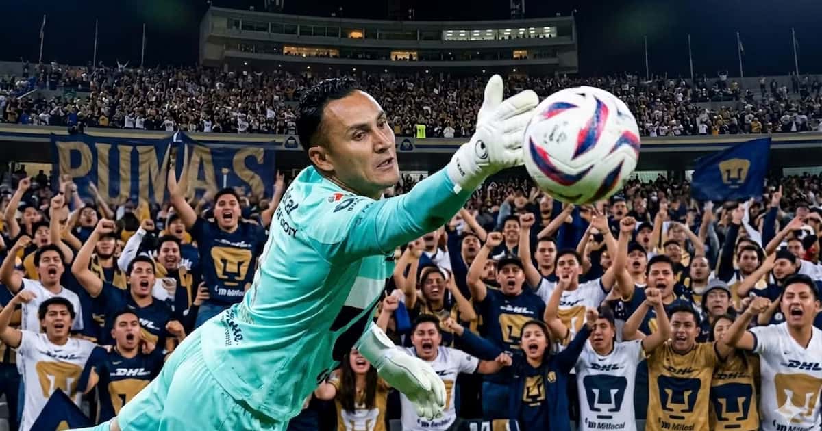 Keylor Navas figura en Pumas