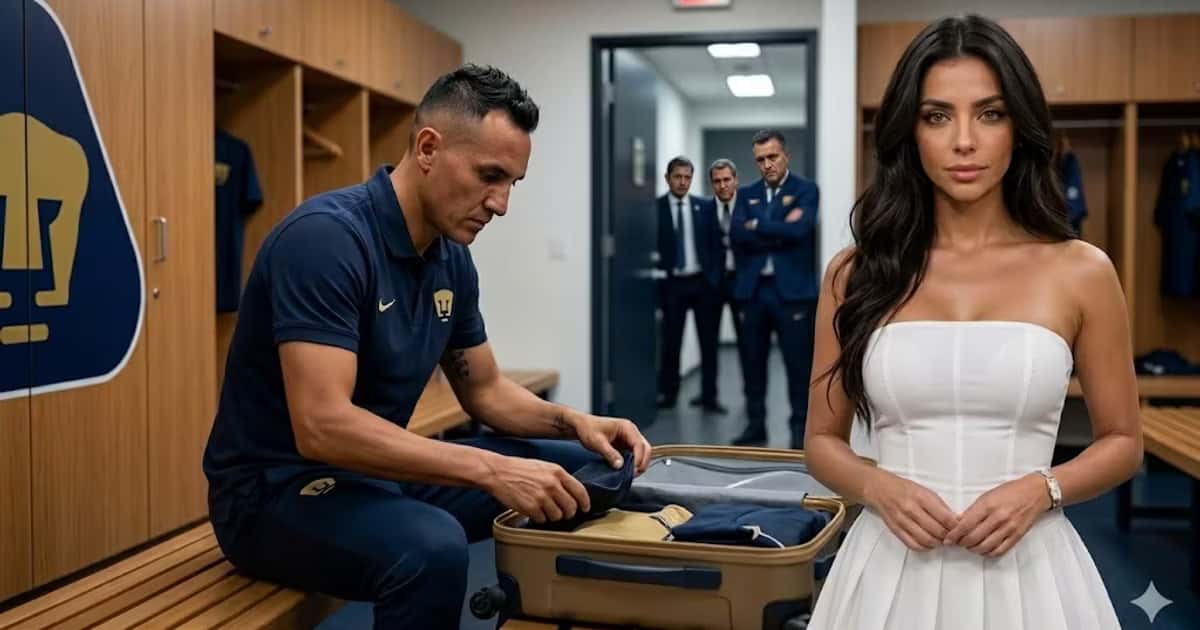 Keylor Navas cerca de Rayados