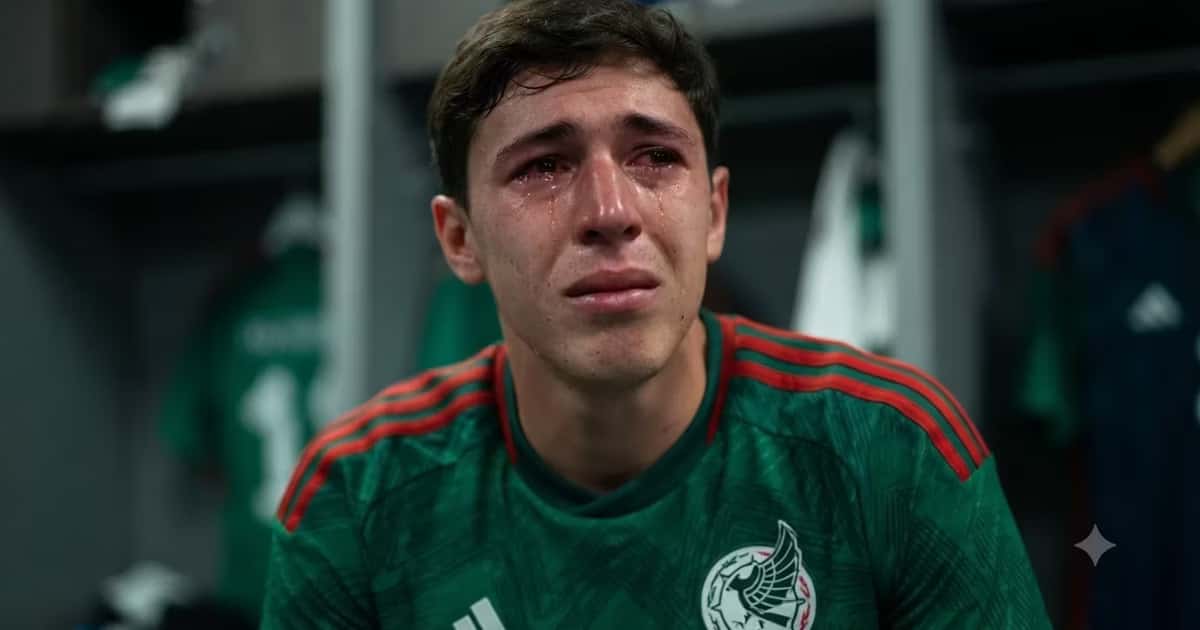 Mateo Chávez y Tilón Chávez fueron captados llorando tras la eliminación de México ante Inglaterra en el Mundial 2026.