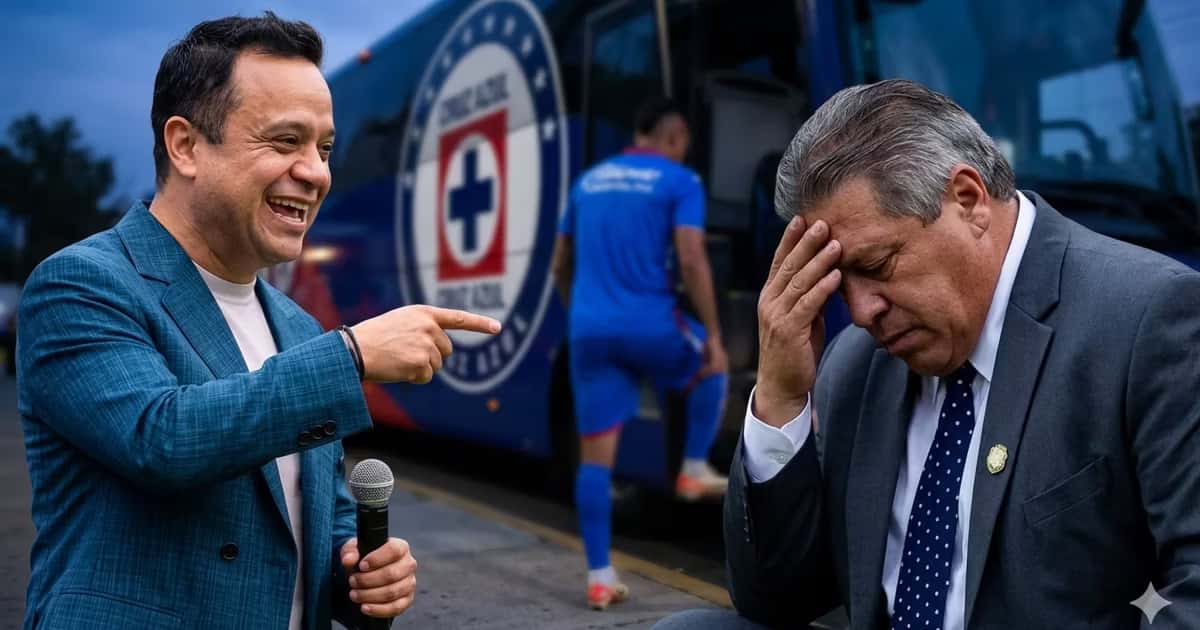 Ilustración de Víctor Velázquez en Cruz Azul y Miguel Herrera