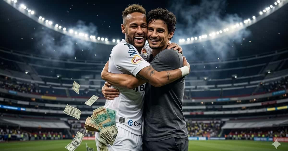 Si Neymar llega al Atlas ganaría más que Raphael Veiga en el América