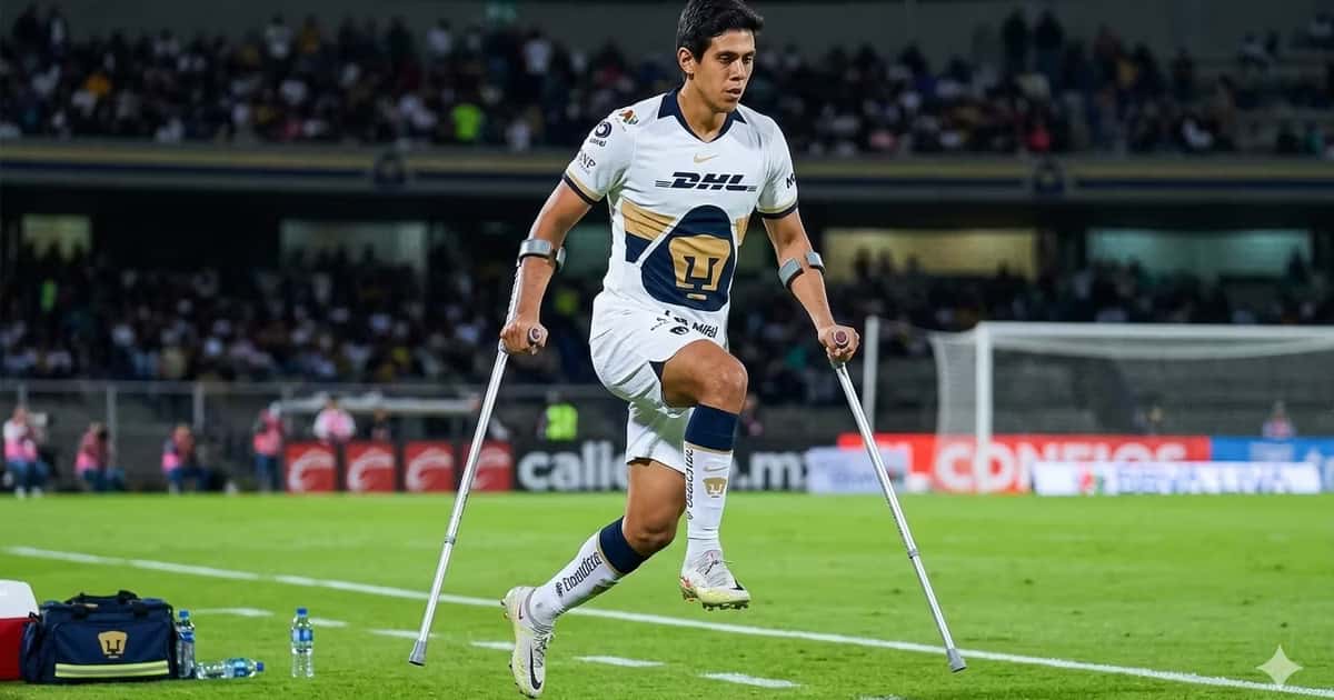 JJ Macías festejó Aunque estaba lesionado