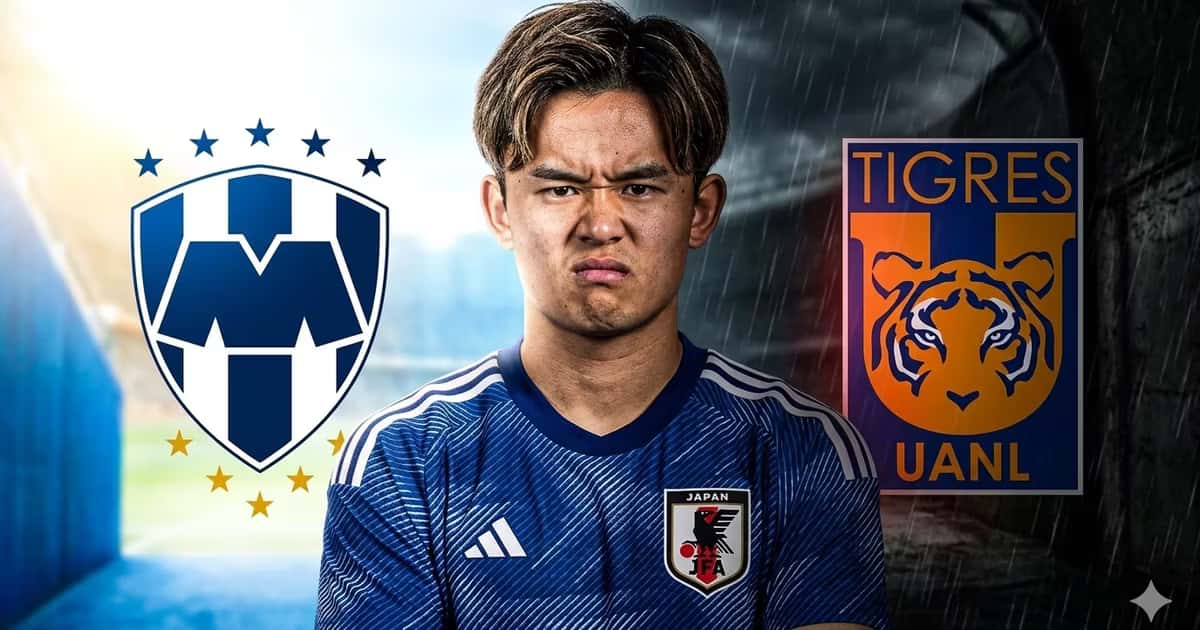 Takefusa Kubo enojado por las instalaciones de Tigres