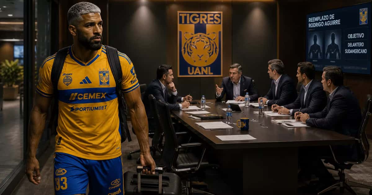Tigres tendría en la mira a Federico Viñas como posible reemplazo de Rodrigo Aguirre si sale rumbo a Boca Juniors.
