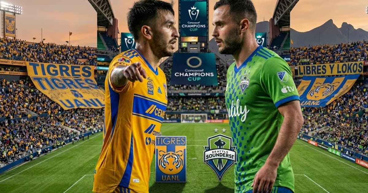 Tigres vs Seattle Sounders por la Concachampions