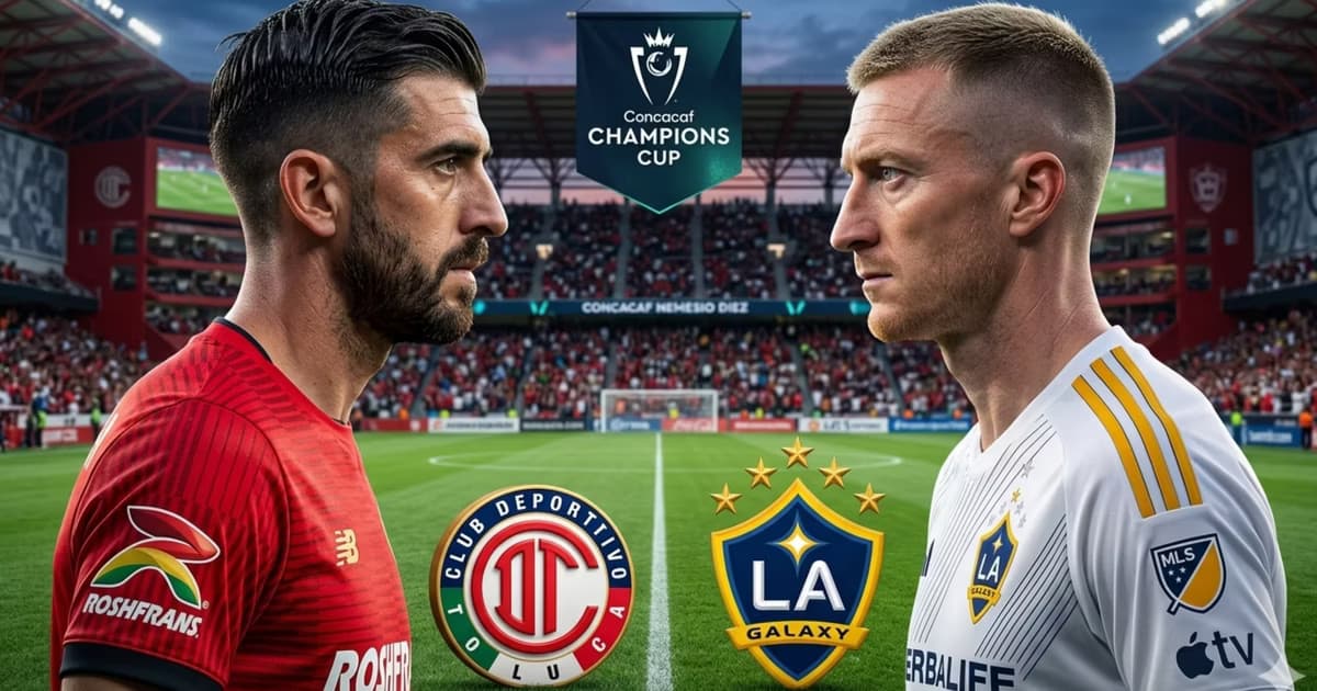 Toluca vs. LA Galaxy por la Concachampions
