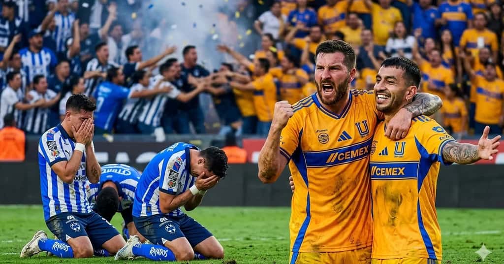 (VIDEO) El cántico de la afición de Tigres en contra de Rayados tras clasificar a la liguilla final