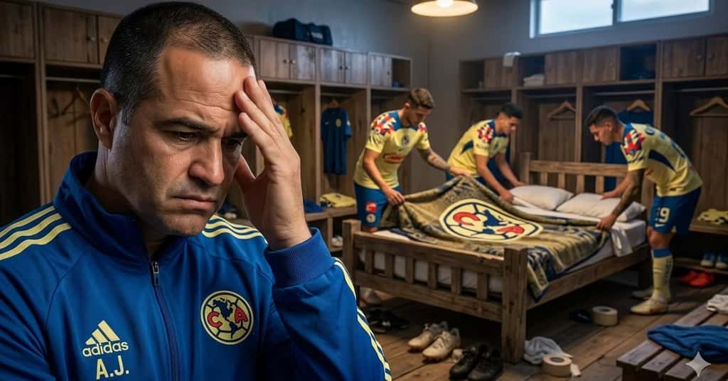 (VIDEO) ¿Le tienden la cama a Jardine en el Club América? La imagen que genera polémica