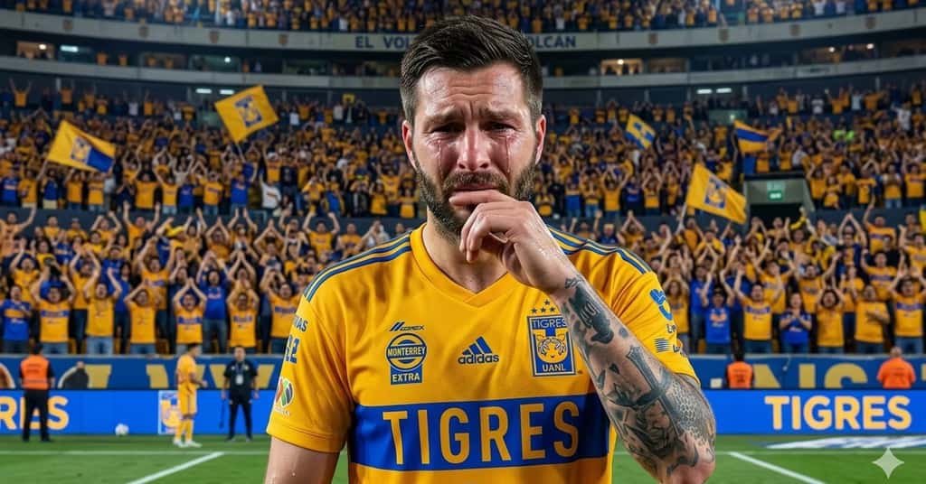 (VIDEO) ¿No quería salir? Así reaccionó André-Pierre Gignac cuando salió de cambio en el Tigres vs. Mazatlán