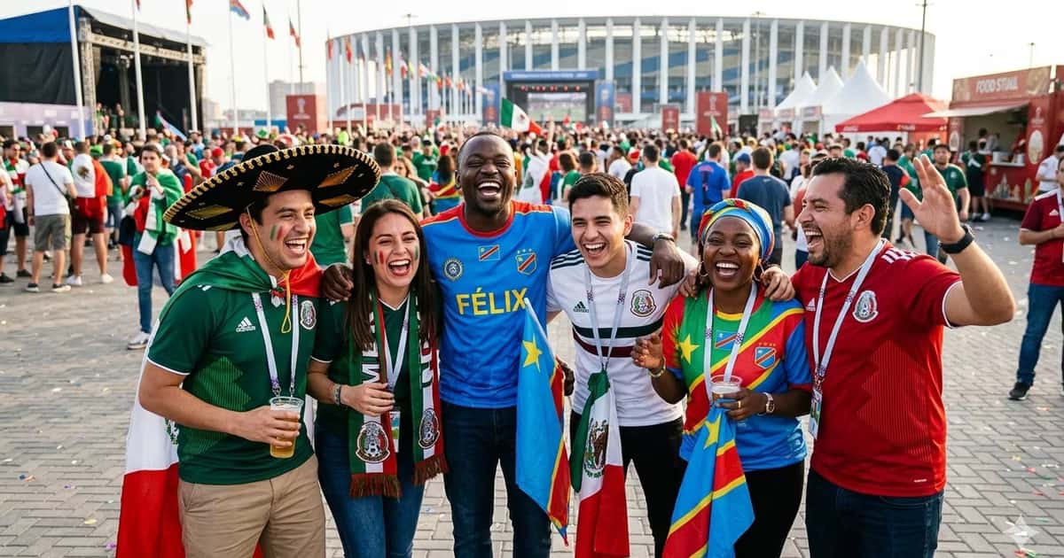 Ciudadanos del Congo causaron locura en México