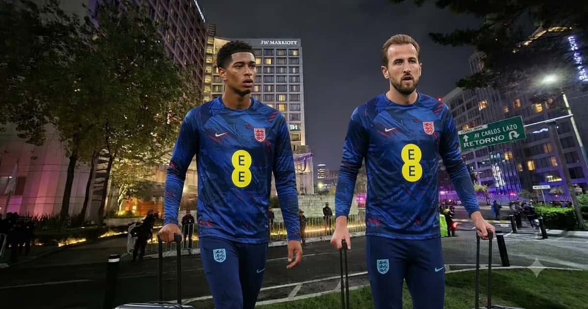 Inglaterra llegó a México en medio de abucheos
