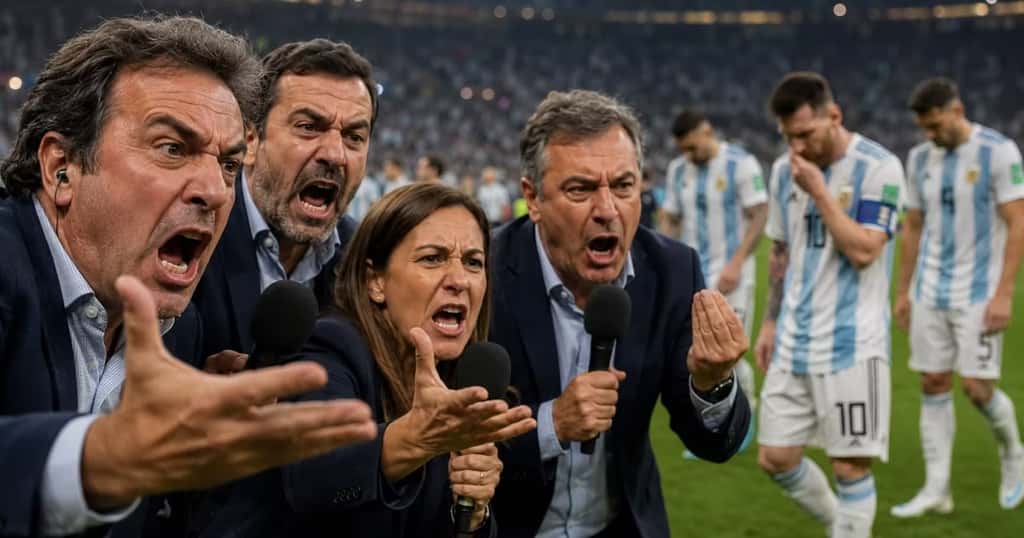 Argentina cayó en la final y la prensa española cargó contra Messi y compañía