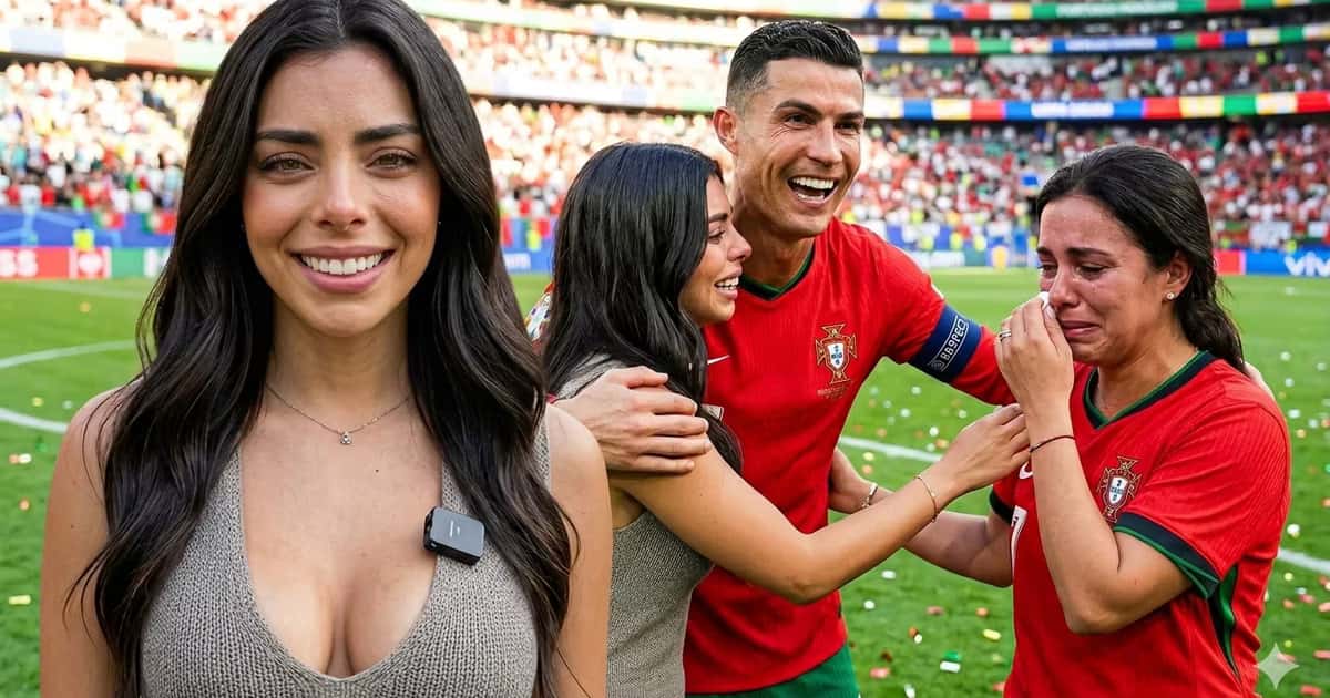 Cristiano Ronaldo es recibido con lágrimas por una hincha de Portugal