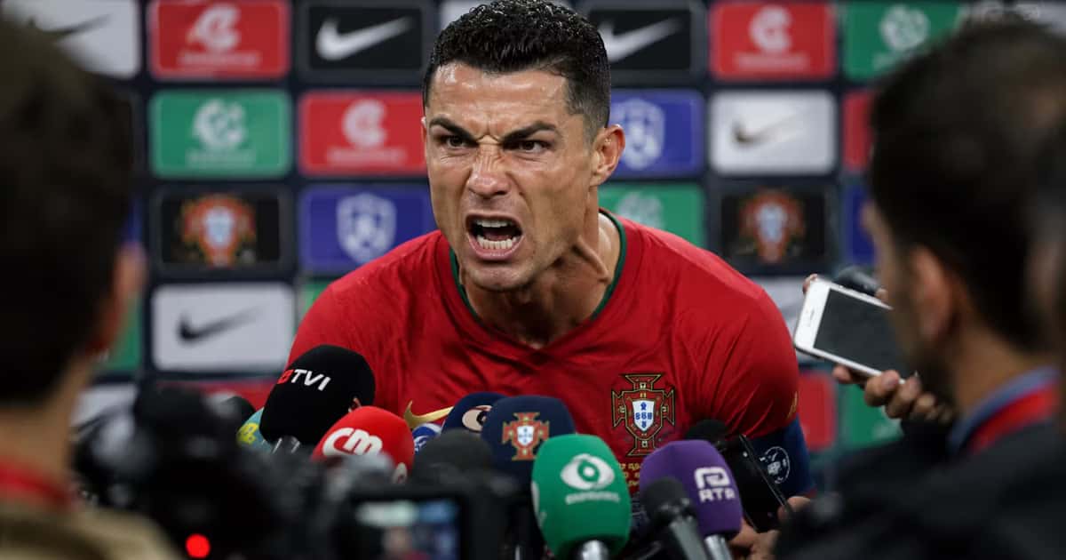Cristiano Ronaldo evitó responder una pregunta sobre Lionel Messi tras la goleada de Portugal en el Mundial 2026.