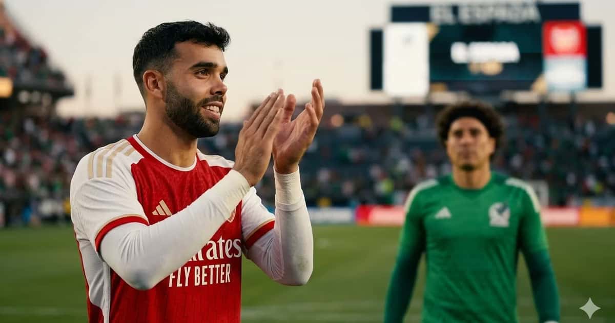 David Raya elogia a un arquero mexicano