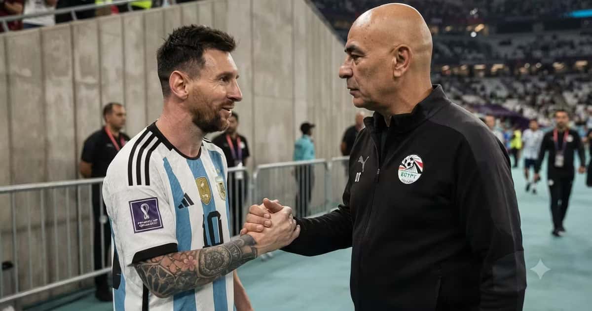 Hossam Hassan explicó el gesto realizado durante la eliminación de Egipto frente a Argentina.
