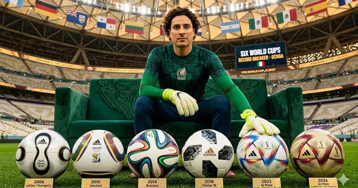 Guillermo Ochoa quiere jugar su sexto mundial y su imagen lo delata