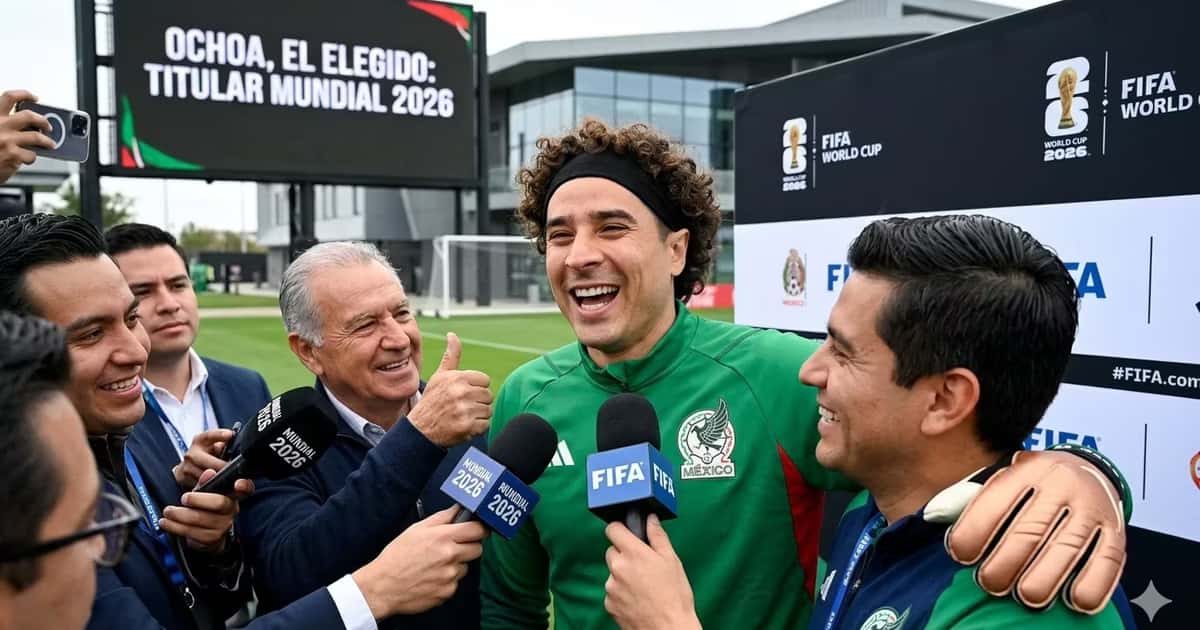 Guillermo Ochoa fue elogiado durante la transmisión del partido