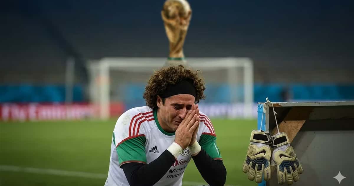 Guillermo Ochoa lloro despues de ver un video donde le piden ganar el mundial