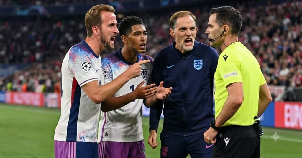 Inglaterra cuestionó el arbitraje ante Argentina y la jugada que desató la polémica