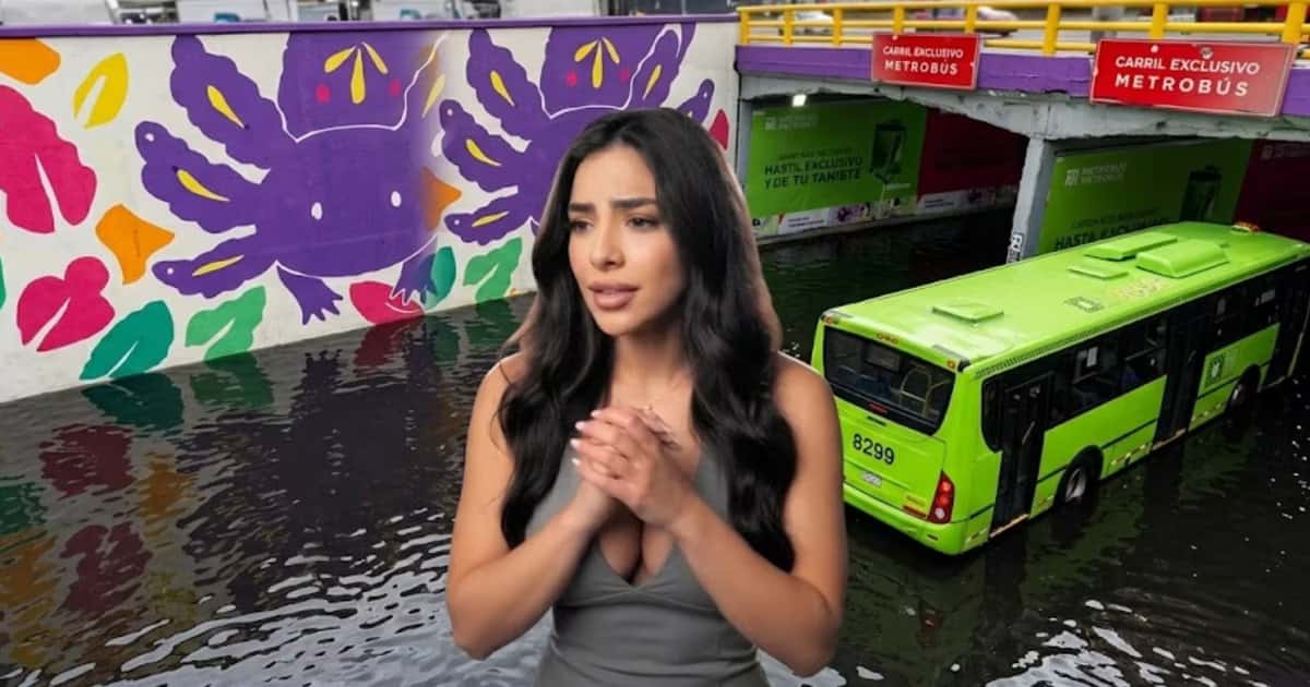 Algunos sectores de CDMX se ven afectados por las lluvias
