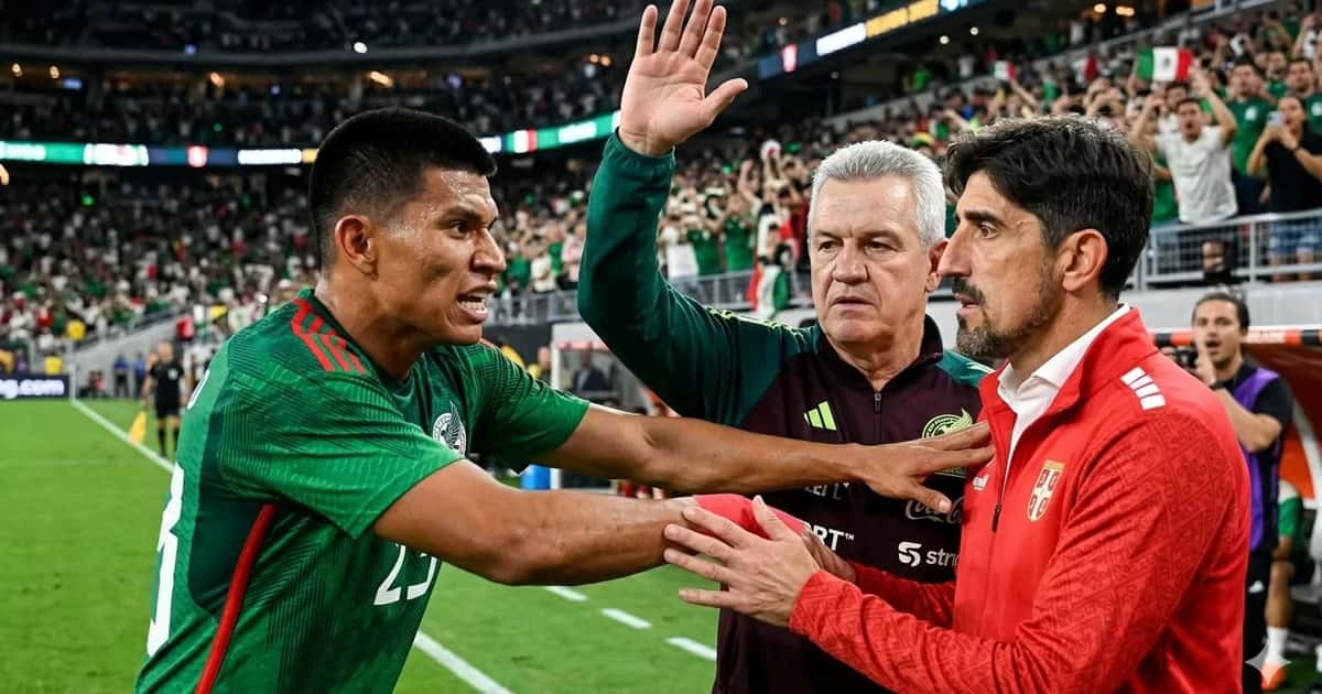 Javier Aguirre obligó a Jesús Gallardo a disculparse con Veljko Paunovic