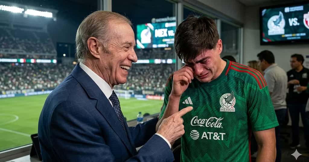 José Ramón Fernández se burla de los pocos minutos de Hormiga González con México previo al Mundial