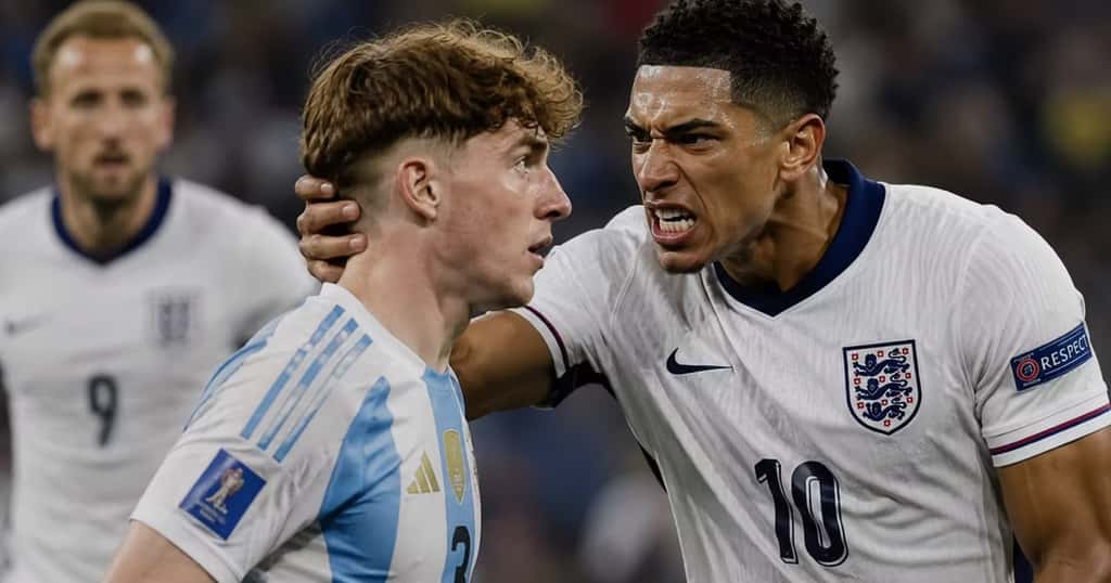 Jude Bellingham se fue en contra de Colo Barco tras la derrota de Inglaterra ante Argentina