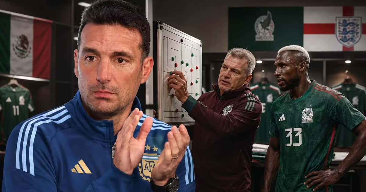 Lionel Scaloni elogió el nivel de México y el Tri recibe apoyo argentino antes de enfrentar a Inglaterra.