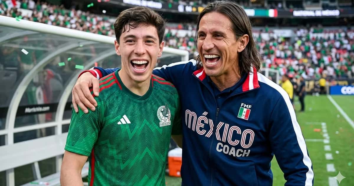 El tilón Chávez celebró la convocatoria de Mateo al mundial.