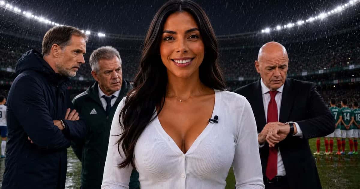 La amenaza de tormenta eléctrica podría retrasar el México vs Inglaterra y llevar el arranque hasta cerca de las 20:00 horas.