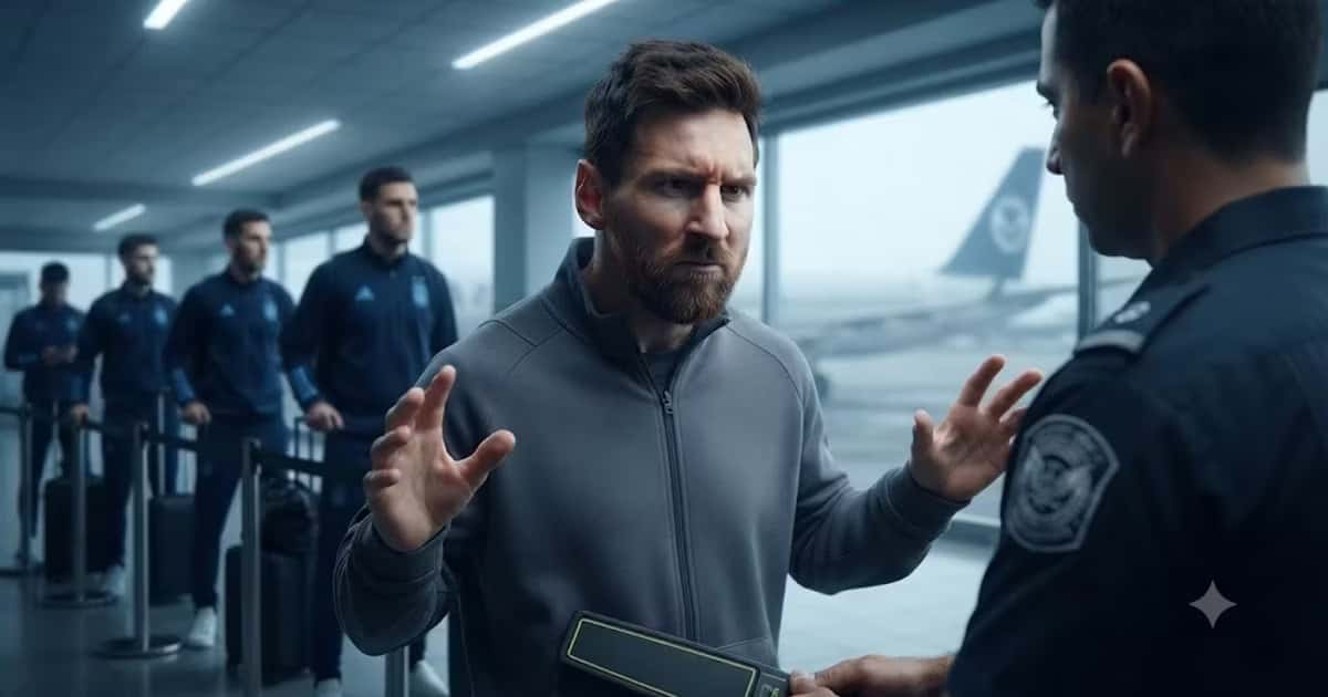 Lionel Messi fue revisado con detector de metales en Estados Unidos y su reacción se volvió viral antes de seguir el camino mundialista con Argentina.