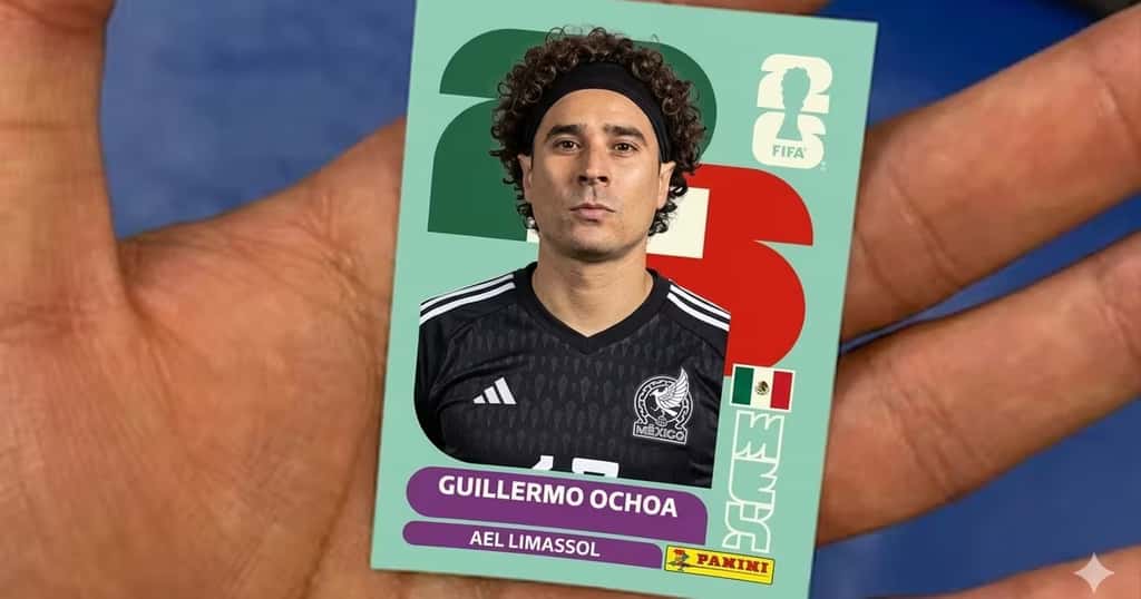 Panini reveló que sí habrá estampilla de Guillermo Ochoa para el álbum del Mundial