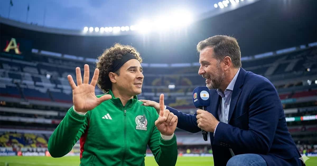 Periodista argentino se rindió ante Guillermo Ochoa y el Estadio Azteca