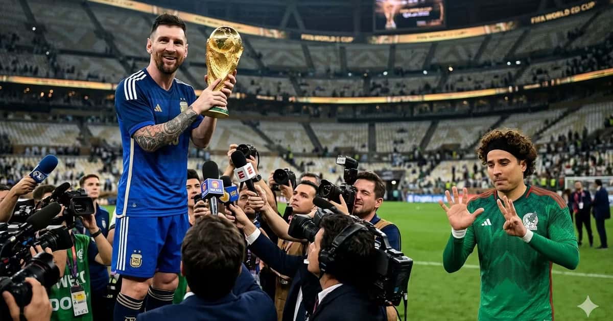 La prensa argentina desprestigia a Guillermo Ochoa y solo reconoce a Messi