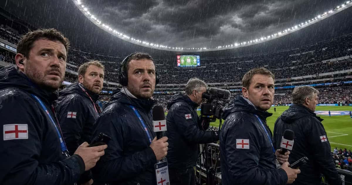 La prensa inglesa mostró preocupación por la lluvia en Ciudad de México antes del México vs Inglaterra.