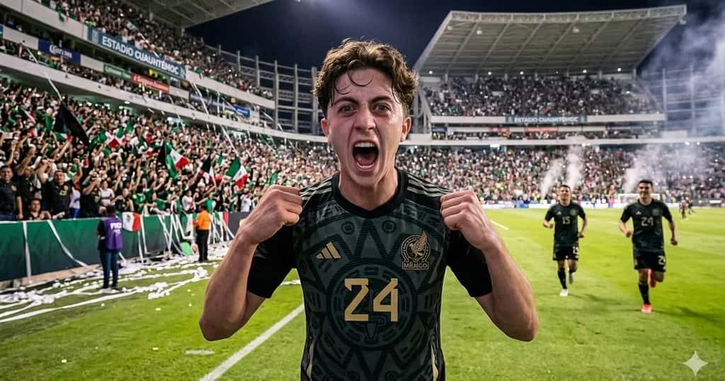 Brian Gutiérrez fue figura con México ante Ghana y Copenhague se interesa en el jugador de Chivas