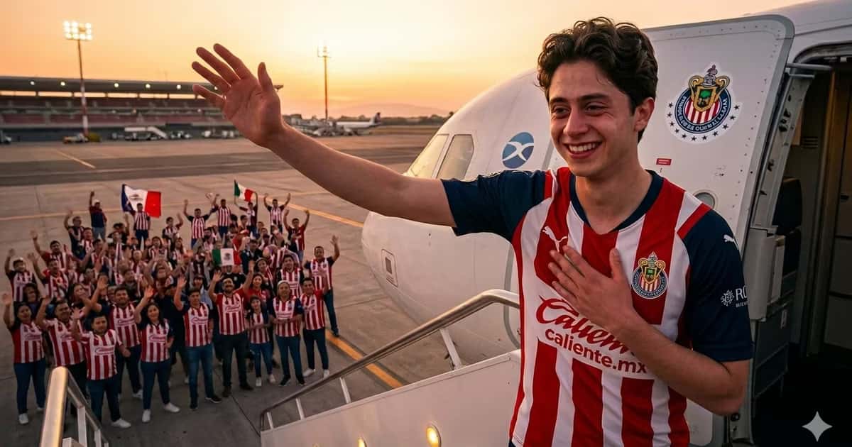 Brian Gutiérrez se marcha de Chivas hacia Europa