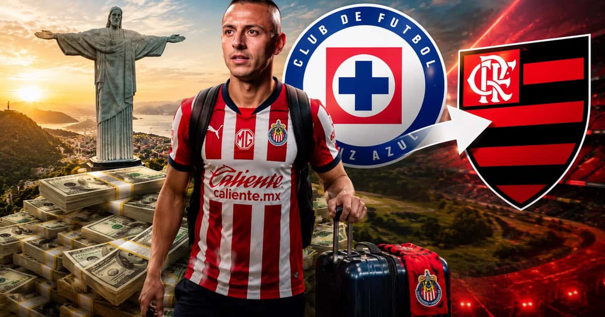 Cruz Azul podría recibir millones si Chivas vende a Roberto Alvarado al Flamengo tras su gran Mundial con México.