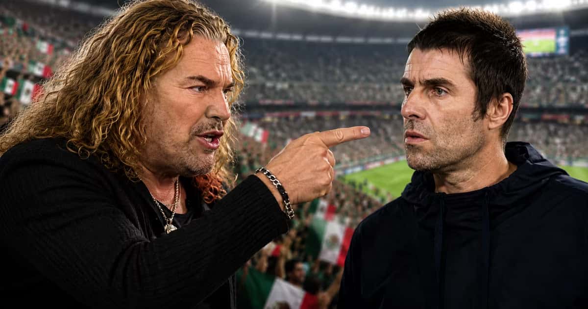 Fher de Maná le respondió con fuerza a Liam Gallagher tras pronosticar una goleada de Inglaterra sobre México.