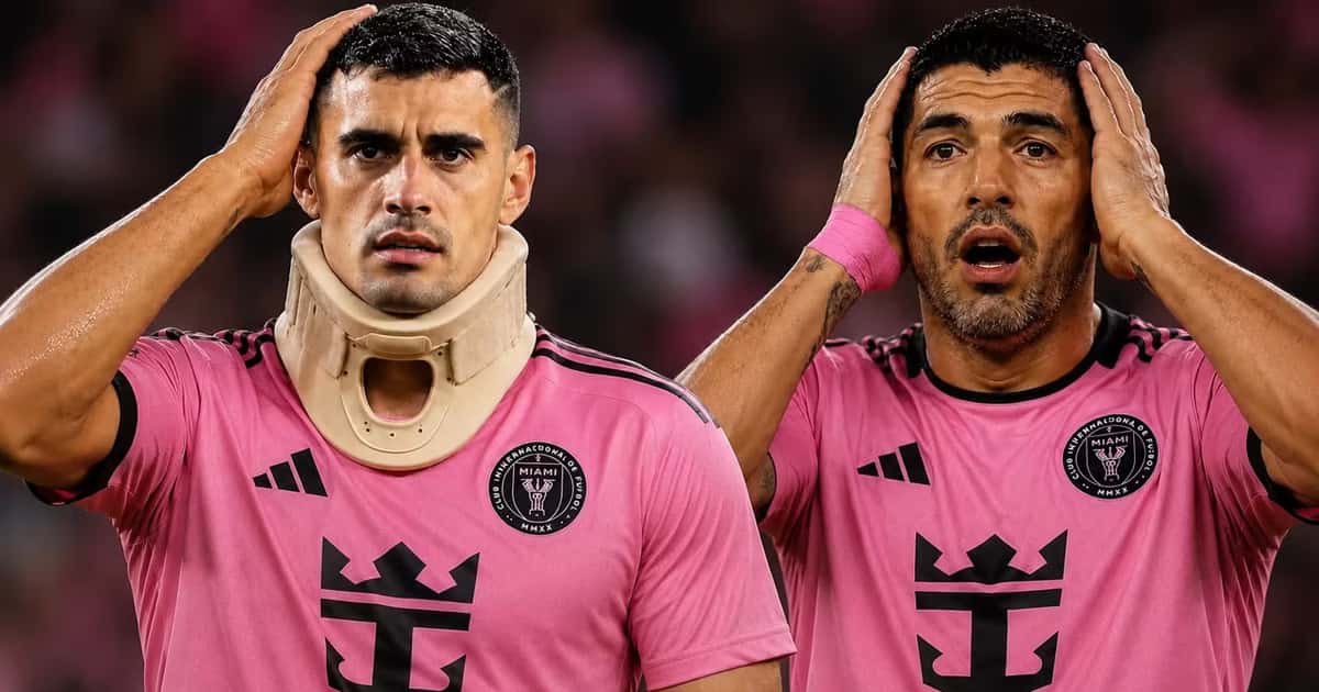 Germán Berterame fue hospitalizado después de sufrir un fuerte golpe durante el partido de Inter Miami.