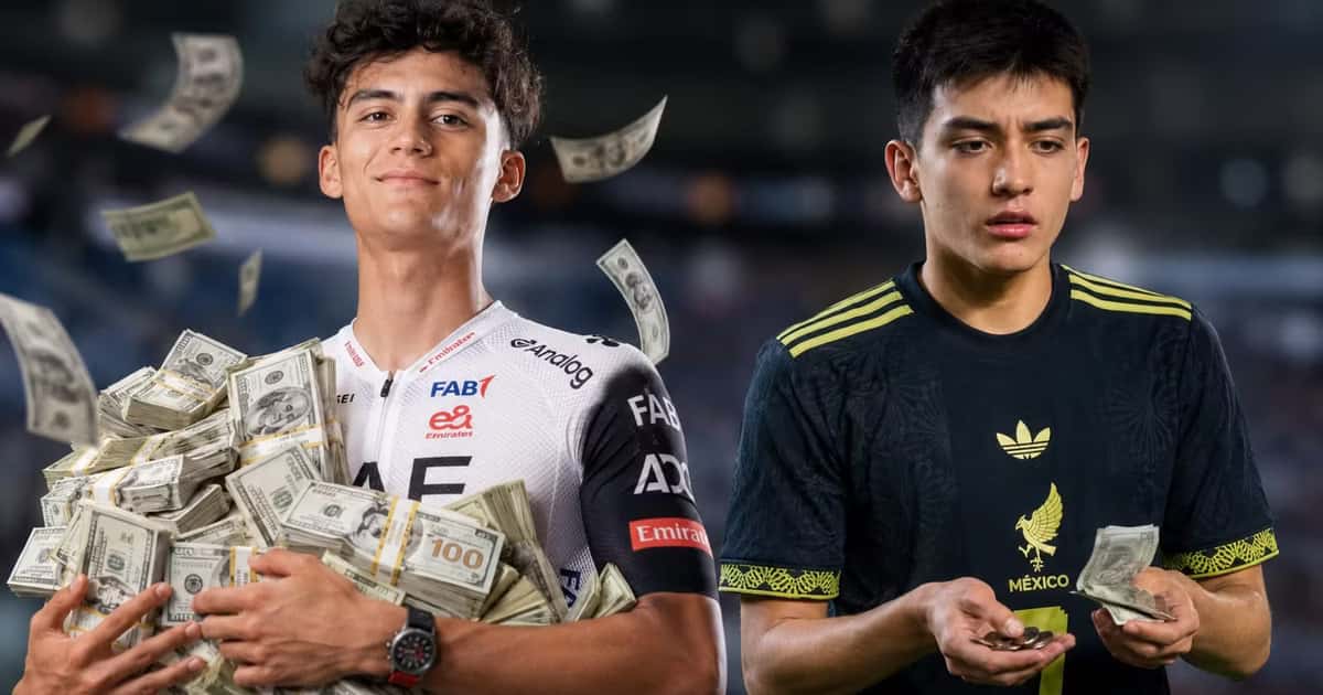 Isaac del Toro superó en premios del Tour de Francia el salario anual de Gilberto Mora con Xolos.
